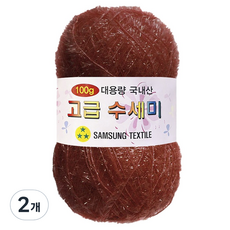 Yarna 大容量高級菜瓜布 100g, 184塊磚, 2個