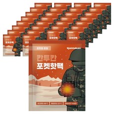칸투칸 포켓형 핫팩 중형 80g, 75개