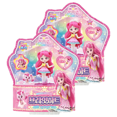 캐치티니핑 슈팅스타 브라잇하트 피규어, 2세트