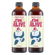 I'M ALIVE 康普茶 石榴口味, 315ml, 1瓶, 2瓶