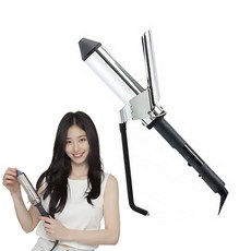 YES BEAUTY 溫控美髮造型器 電棒捲 40mm YB-360, 灰銀色