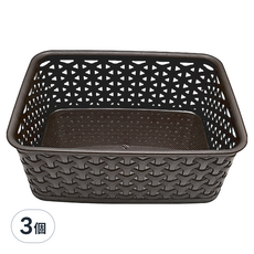 MORY 茂盛 ib格尚2號收納籃, 顏色隨機, 3個