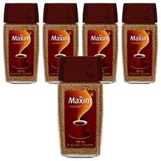 Maxim 麥心 阿拉比卡即溶咖啡粉, 100g, 1罐, 5罐