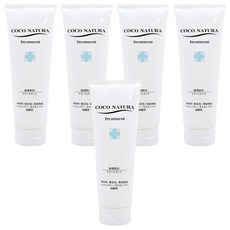 KIKUBOSHI 菊星 COCO NATURA 純粹無添加護髮素, 敏感肌用, 無香料 無色素 無礦物油 無矽靈, 弱酸性, 250g, 5條