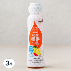 비비드키친 저칼로리 레몬 칠리 드레싱, 220g, 3개