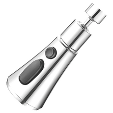 妃妃嚴選 洗盤 雙刀增壓防飛濺 三模式出水 720度旋轉, 1個