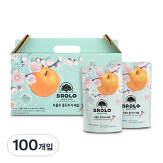 브롤로 홍도라지배즙 스탠딩파우치형, 90ml, 100개