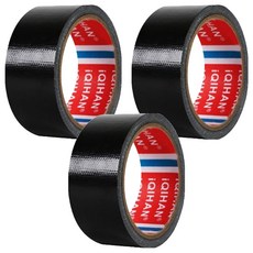 Dada 高黏度強力棉布膠帶 45mm x 20m, 黑色, 3個