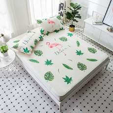 FAmILyLIFE 生活 頂級超涼感高透氣冰絲蓆 FL-179-K 1450g, 涼感墊 + 涼感枕組, 悠閒時空