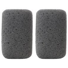 I'm Konjac 中/嬰幼兒身體沐浴用海綿, 炭, 2個