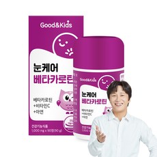 GoodnKids 孩童β-胡蘿蔔素錠片, 90顆, 1罐