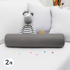 베드앤데코 에브리데이 경추 목베개 + 솜 세트, 옥스그레이, 2개