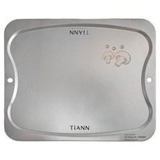 TiANN 鈦安 專利萬用鈦砧板 蘑菇版, 1個, 銀色