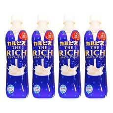 朝日 Asahi 可爾必思 特濃可爾必思飲, 490ml, 4瓶