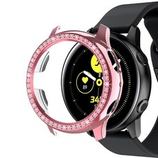 LuA lovel Galaxy Watch水鑽防摔保護殼, 粉紅色