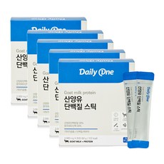 데일리원 산양유 단백질 스틱 30p, 60g, 5개