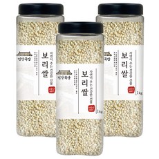 건강곡간 미국산 보리쌀, 1kg, 3개