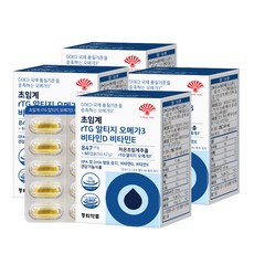 Dongwha Pharm Supercritical Altage Omega-3+維生素D+E, 4個, 60顆