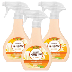 샤프란 케어 섬유탈취제 싱그러운향 본품, 900ml, 3개