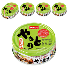 HOTEi 豪德 燒烤雞肉罐 柚子胡椒 70g, 6罐