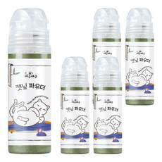 애구애구 파우더 10g, 5개, 캣닢