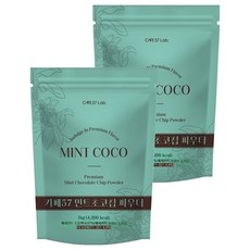 優質薄荷巧克力碎片沖泡飲, 1kg, 1包, 2包