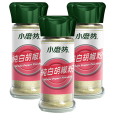 小磨坊 純白胡椒粉, 30g, 3瓶