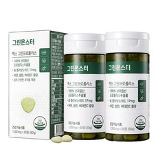 GREEN MONSTER Max綠蜂膠錠 60g, 60顆, 2罐