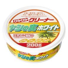 AIMEDIA 艾美迪雅 亮晶晶椰果清潔劑, 含自然椰子油成份 輕鬆去除頑固油污 有效清潔廚具, 白, 200g, 1罐