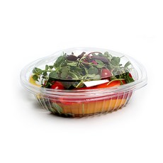 Picnic House 透明愛心沙拉容器 1格, 1個, 20個