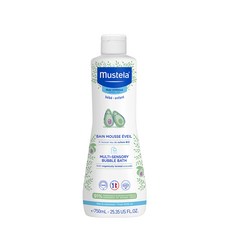mustela 慕之恬廊 孩童用多重護理泡泡沐浴乳, 750ml, 1瓶