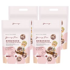 Nature Time 自然時記 蘋果覆盆莓迷你派, 120g, 4袋