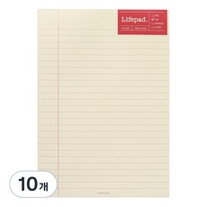 PAPERIAN 니어앤디어 A5筆記本, 60張, 線條黃, 10個