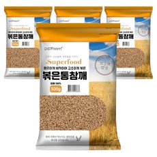 DGFARM 炒芝麻, 500g, 4包