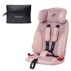 순성 빌리 프로 휴대용 카시트 ISOFIX 2026, 캔디핑크