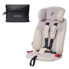 순성 빌리 프로 휴대용 카시트 ISOFIX 2026, 밀키베이지