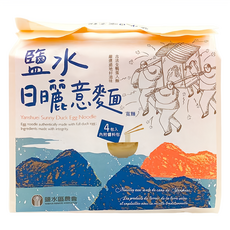 鹽水區農會 鹽水日曬意麵 寬麵, 400g, 1袋