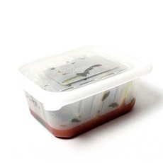 PP耐熱方形麵糰容器 400ml, 50入, 1個