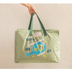 The Zari 棉被防水袋, 綠色直升機款