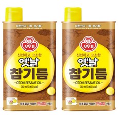 오뚜기옛날 참기름, 350ml, 2개