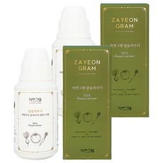 Zayeongram 蔬果清潔劑, 鈣粉 150g, 2瓶