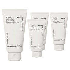 INNISFREE 綠樹林風男士保濕潔顏乳, 150g, 4條