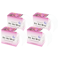 Nail Room 絲綢指甲貼片美甲配件, 4個, 單一顏色