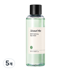 어바웃미 숲 진정 수분 토너, 195ml, 5개