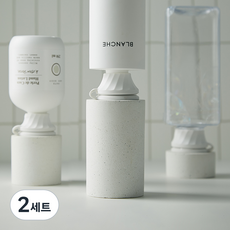 코멧 쉽게 끼우는 거꾸로 밀폐캡 3종 세트, 화이트, 2세트 화이트, 2세트