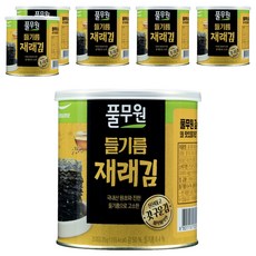 풀무원 재래김 캔, 25g, 6개