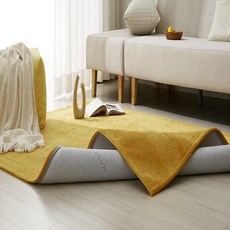 큐브 부드러운 사계절 워셔블 러그 카페트