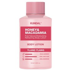 쿤달 허니 앤 마카다미아 퓨어 바디로션 미니어처 일랑일랑향, 100ml, 1개