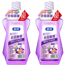Shallop 刷樂 全效護理漱口水 750ml + 加贈750ml, 1.5L, 1組