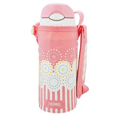 THERMOS 膳魔師 FHL-400系列 保冷瓶 , 粉色花, 400ml, 1個